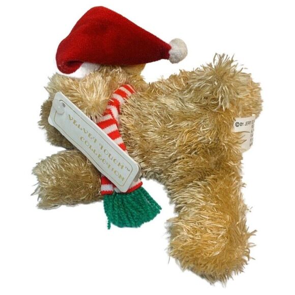 Jerry Elsner Velvet Touch Collection Christmas Plush Dog Stuffed Toy SPICE - Picture 5 of 9